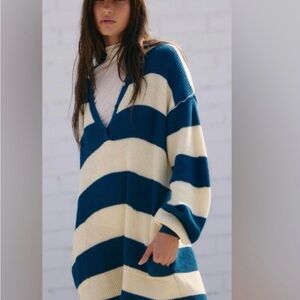 Free People Picnic Women's Sweater Romper Small